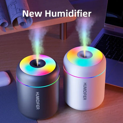 Mini Umidificador de Ar USB 180 ml Difusor de Aromas
