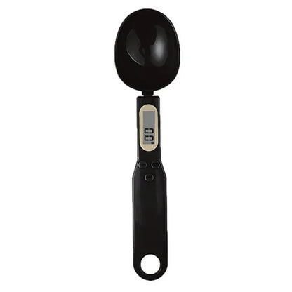 Preto Cor Colher Balança Digital de Cozinha 0,1–500 g com Visor LCD