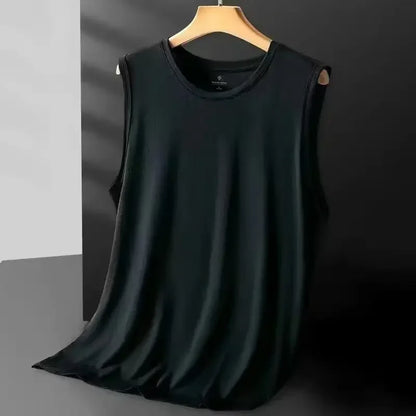 Regata Masculina Ice Silk em Tela Respirável Casual