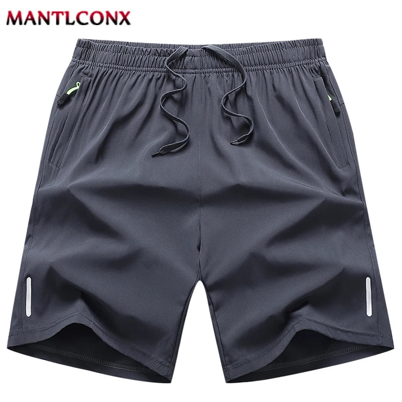 Cinza Escuro 002 Cor Short Esportivo Masculino Secagem Rápida com Bolsos