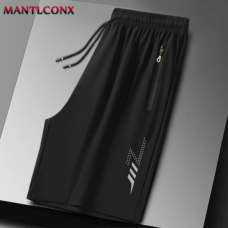 Preto 003 Cor Short Esportivo Masculino Secagem Rápida com Bolsos