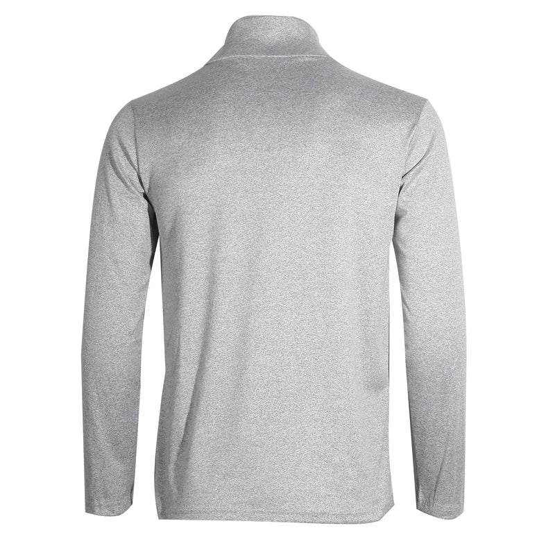 Camiseta Térmica Masculina Gola Alta Manga Longa Slim