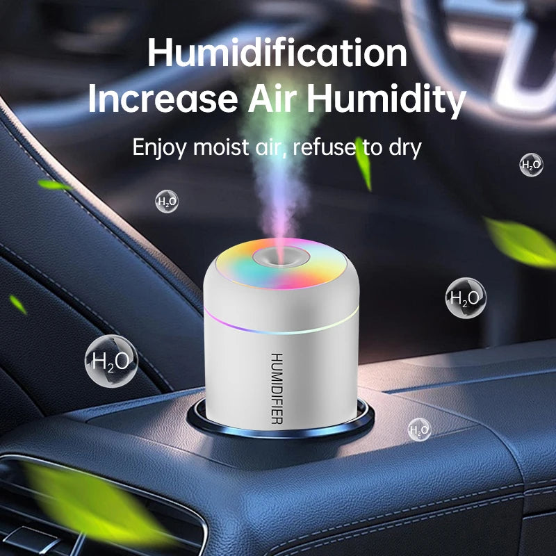 Mini Umidificador de Ar USB 180 ml Difusor de Aromas