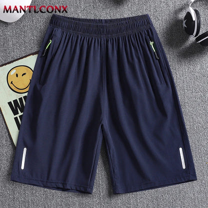 Azul Escuro 001 Cor Short Esportivo Masculino Secagem Rápida com Bolsos